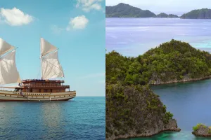 Menikmati Taman Nasional Komodo & Raja Ampat pakai kapal pinisi mewah