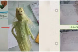 10 Momen lucu gara-gara tugas sekolah ini bikin tepuk jidat