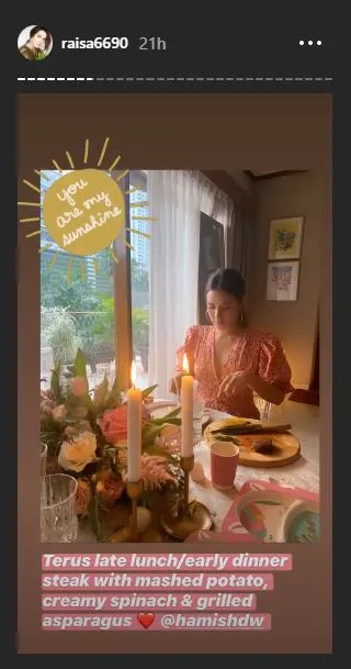 Anniverary Raisa dan Hamish © 2020 brilio.net