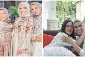 8 Potret kebersamaan Shandy Aulia & kakaknya, punya paras mirip