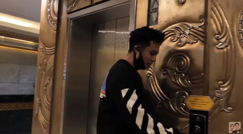 Potret ruang kerja Panji Trihatmodjo © 2020 YouTube/Baim Paula