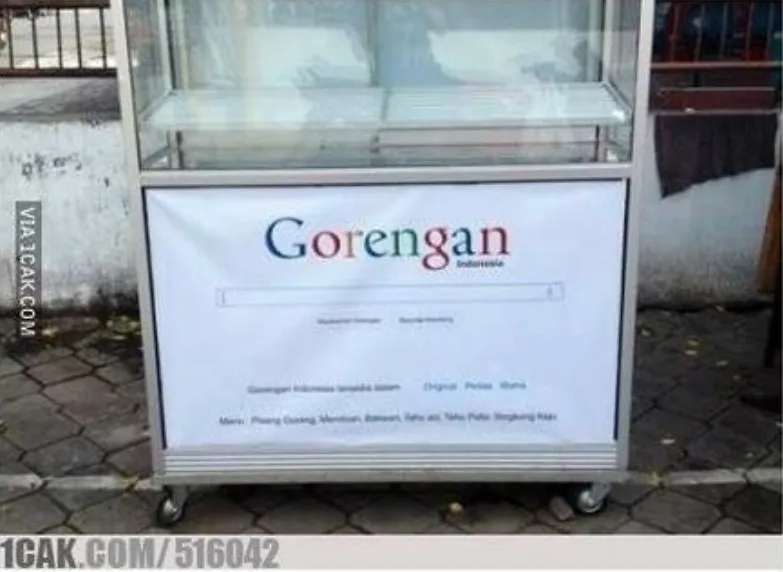 Potret plesetan nama warung makan Berbagai sumber Potret plesetan nama warung makan Berbagai sumber