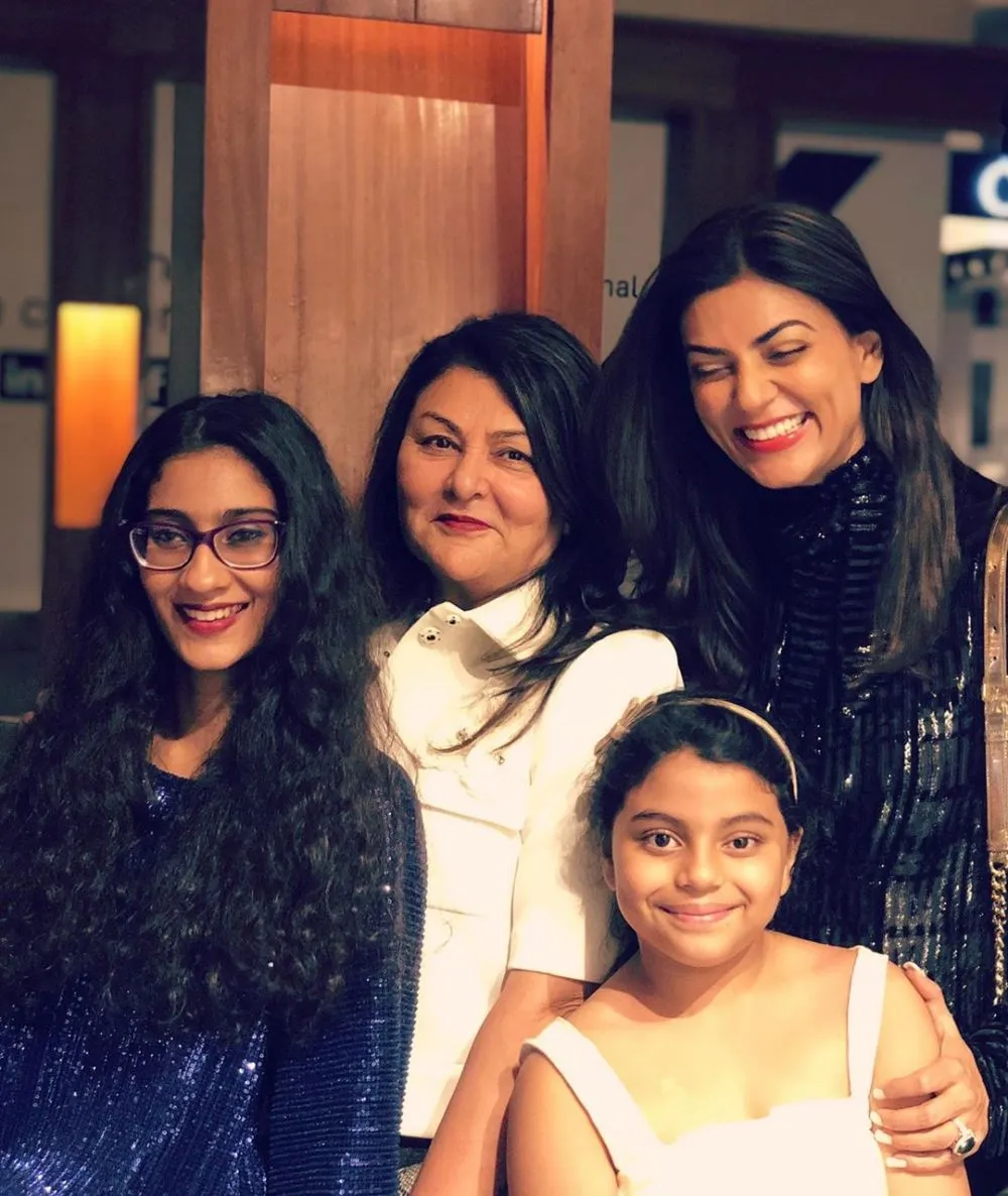 sushmita sen dan putrinya Instagram sushmita sen dan putrinya Instagram