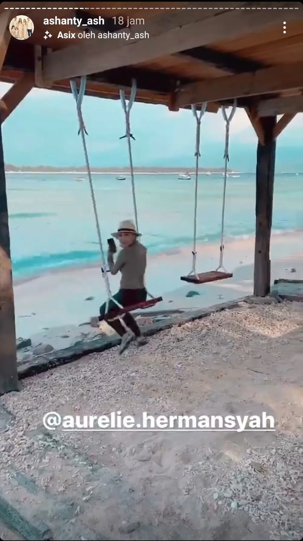 liburan Anang Gili instagram liburan Anang Gili instagram