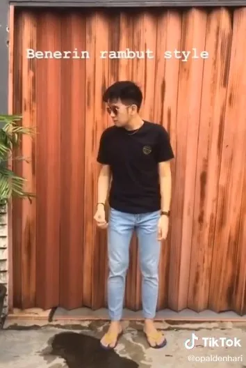 Transformasi lelaki pernah gendut dan jerawatan TikTok/@opaldenhari Transformasi lelaki pernah gendut dan jerawatan TikTok/@opaldenhari