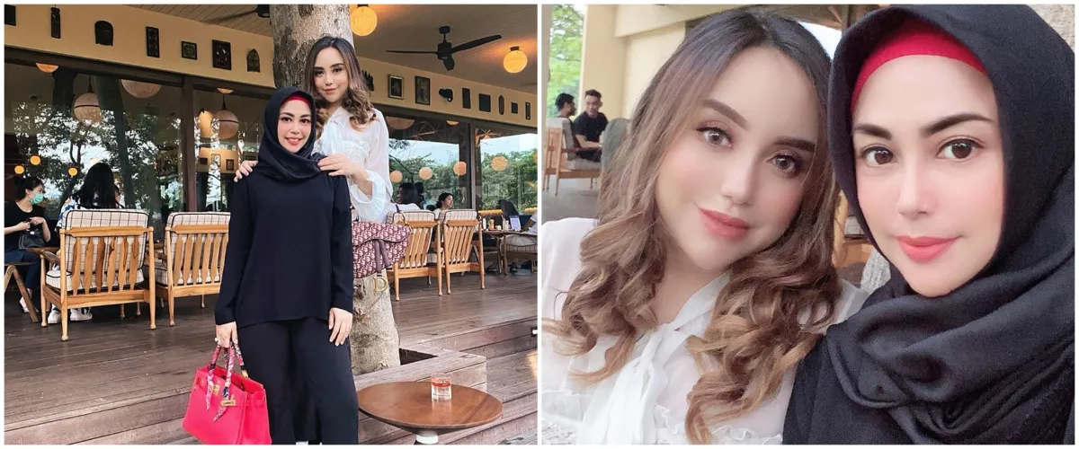 10 Potret kebersamaan Salmafina Sunan dan ibu, punya paras mirip