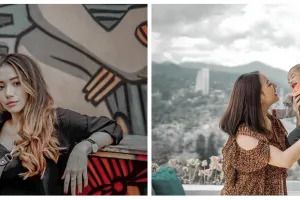 Hamil anak kedua, ini 10 momen romantis Adzana Bing Slamet dan suami