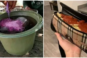 10 Momen lucu orang simpan makanan ini bikin gagal paham