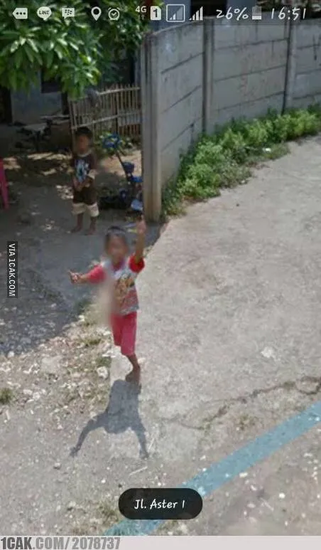 Pejalan kaki Google Maps Berbagai sumber