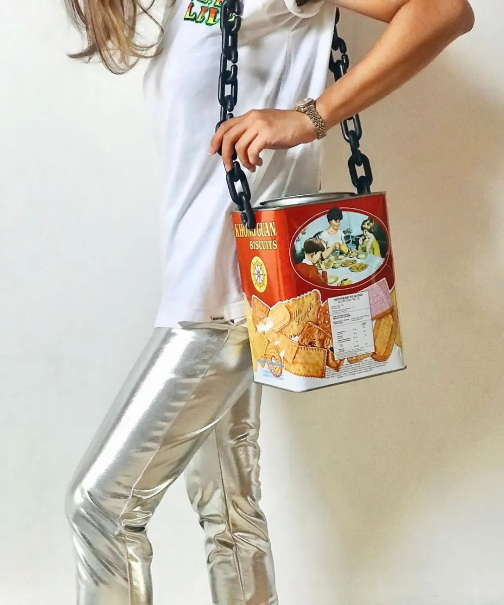 fashion item dari bungkus makanan Instagram fashion item dari bungkus makanan Instagram