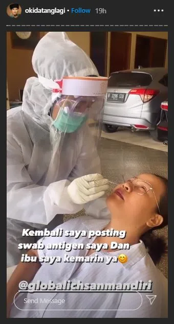 Okky Lukman negatif Covid © 2020 brilio.net Okky Lukman negatif Covid © 2020 brilio.net