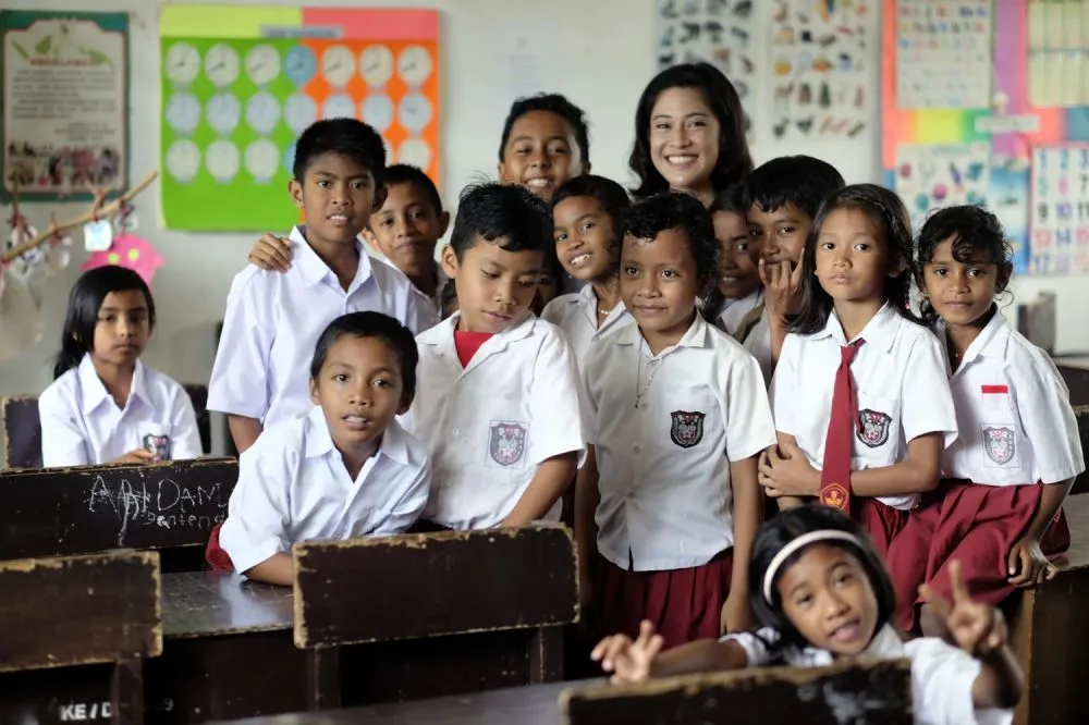 Aksi Dian Sastro berbagi ilmu saat pandemi  © 2020 brilio.net