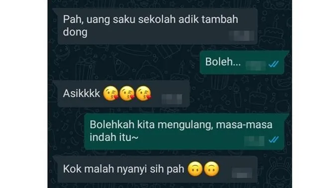 minta uang ke bapak berbagai sumber