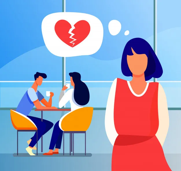 Kata-kata sedih kehadiran orang ketiga  © 2020 brilio.net