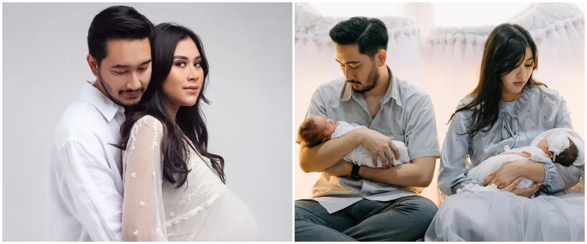Bukan Syahnaz & Jeje, ternyata ini pemberi nama anak kembar mereka