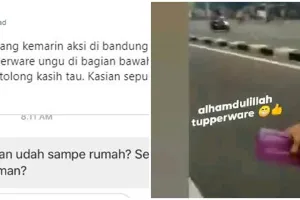 Curhatan lucu pria takut pulang ke rumah usai hilangkan Tupperware