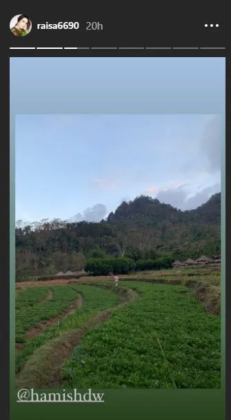 raisa liburan magelang Instagram raisa liburan magelang Instagram