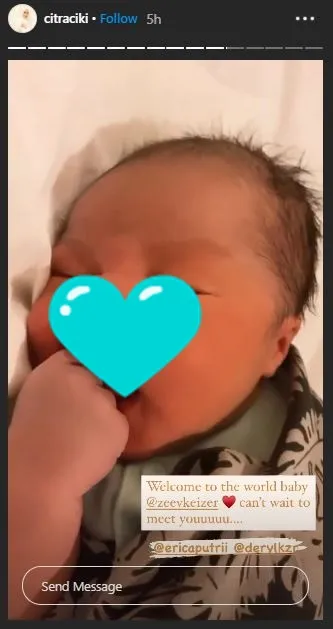 Erica putri melahirkan © 2020 brilio.net