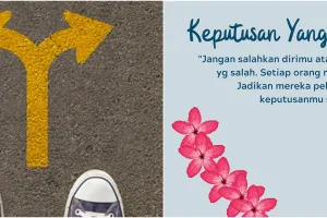 55 Kata-kata bijak mengambil keputusan, penuh makna