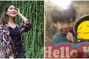 7 Potret masa kecil Syahnaz Sadiqah, parasnya mirip si kembar