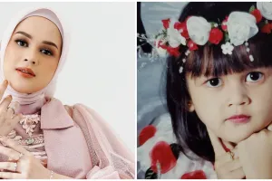 10 Potret masa kecil Cut Meyriska, senyumannya khas banget
