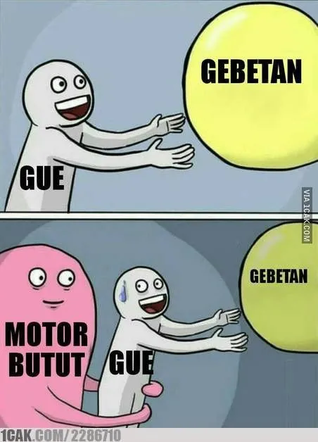 meme nyerah ngejar gebetan Berbagai sumber