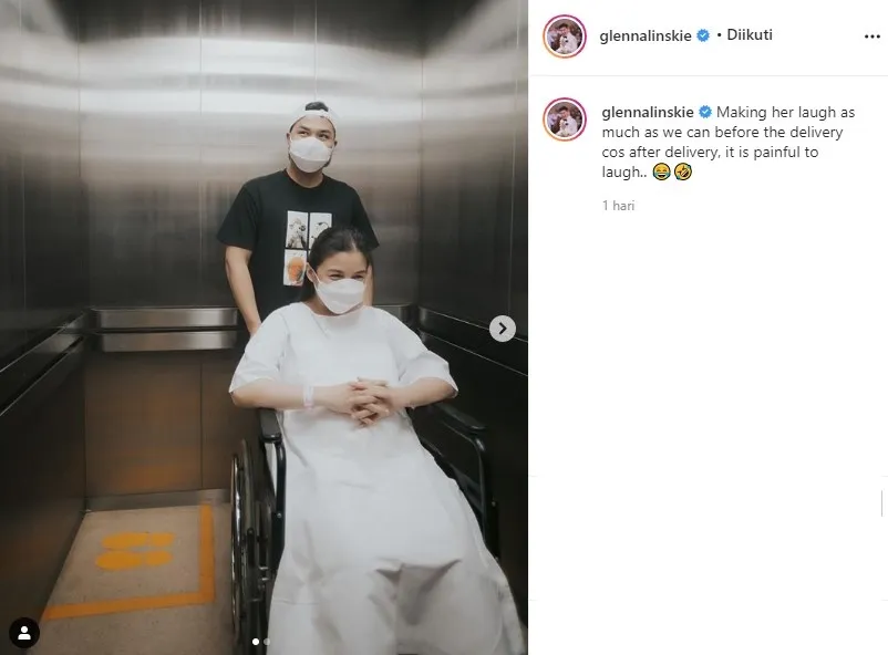 Perlakuan manis Glenn ke Chelsea © Instagram Perlakuan manis Glenn ke Chelsea © Instagram