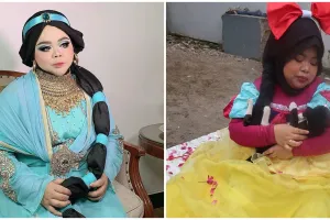 8 Gaya makeup Kekeyi jadi putri ini curi perhatian