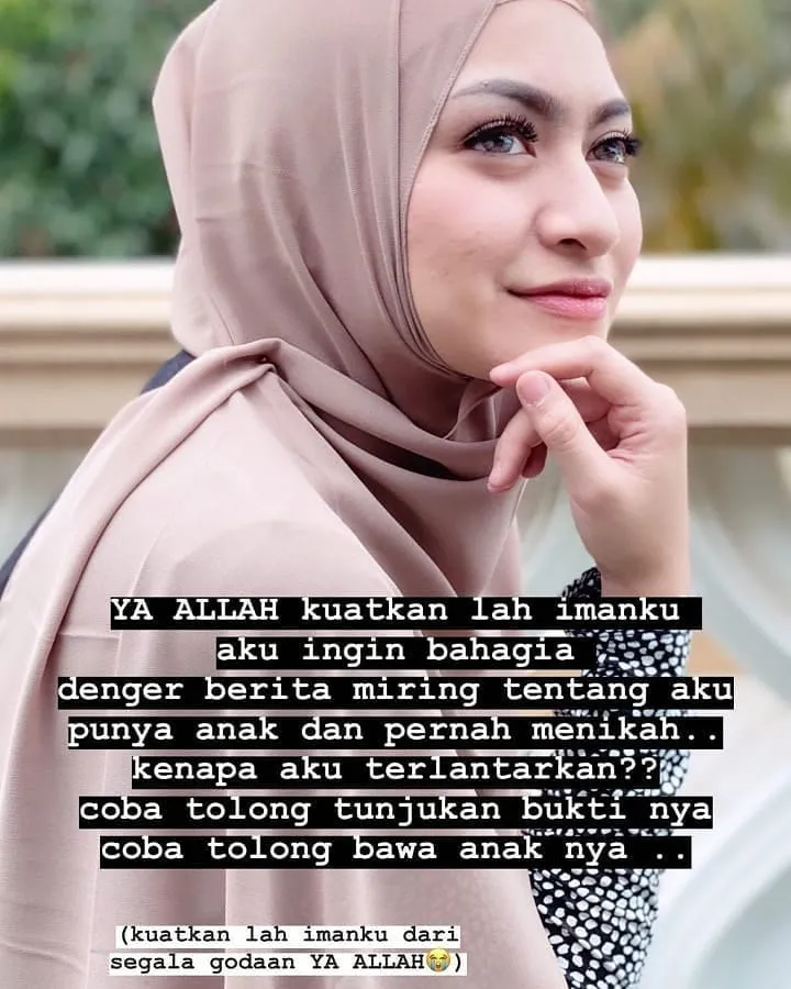 Nathalie Holscher dituding punya anak © Instagram Nathalie Holscher dituding punya anak © Instagram