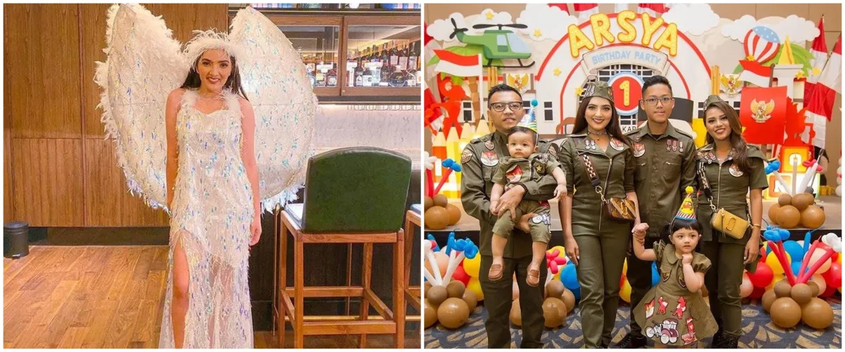 10 Potret tema pesta ultah keluarga Anang & Ashanty, glamor dan meriah