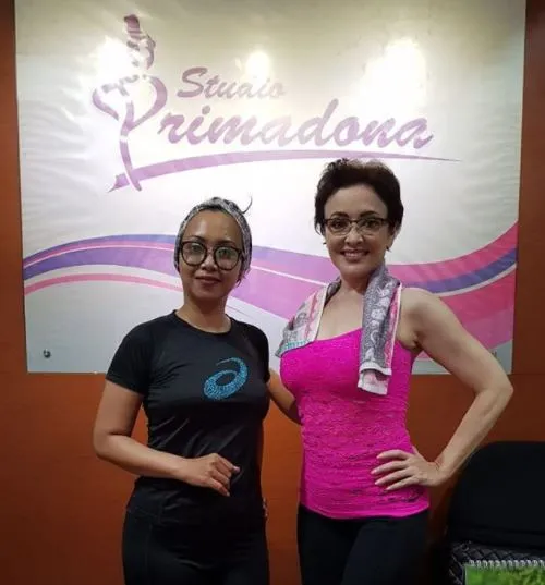 Seleb jadi instruktur senam © 2020 brilio.net