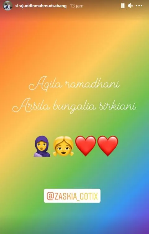 nama anak Zaskia Gotik © Instagram nama anak Zaskia Gotik © Instagram