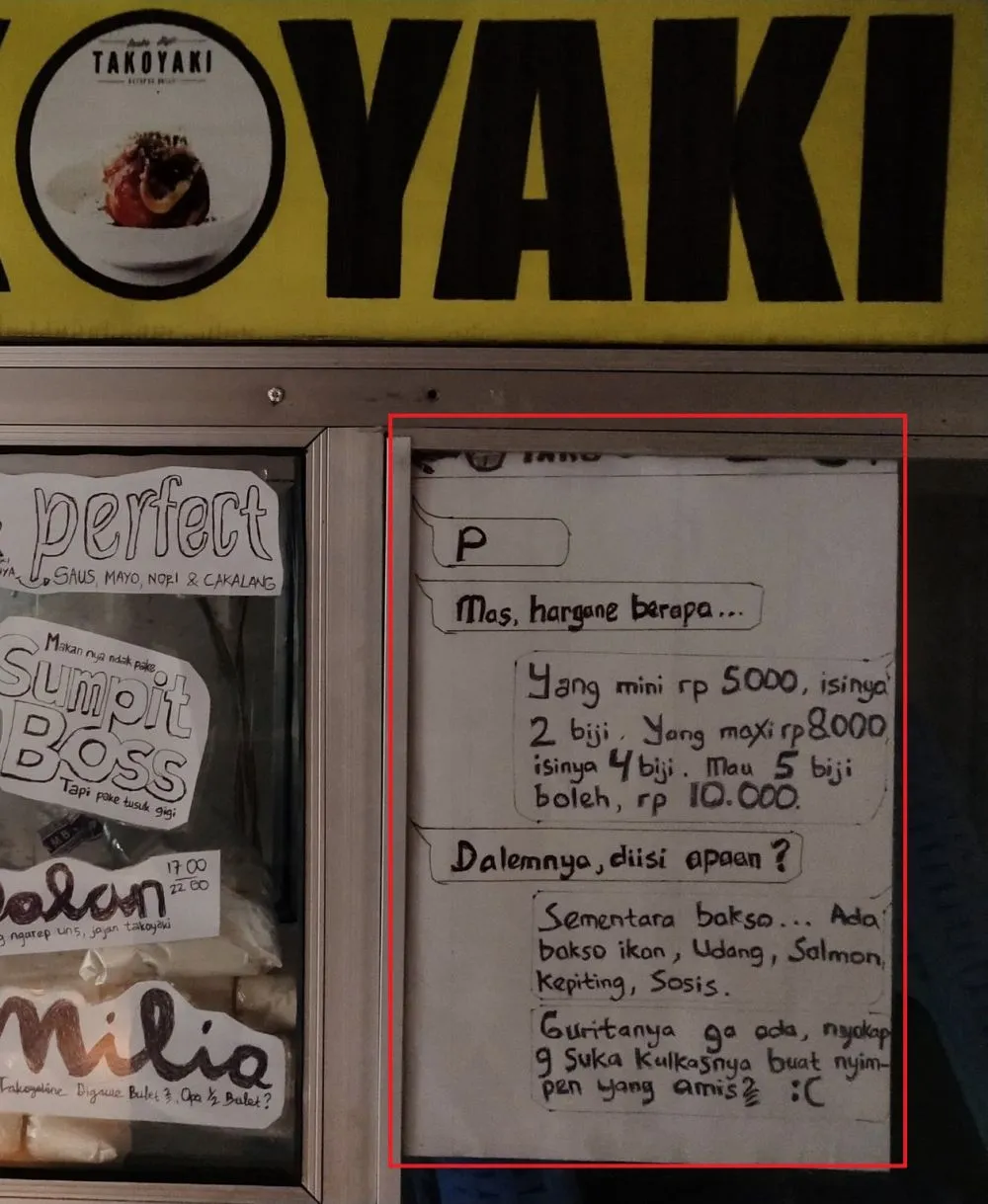 Pemberitahuan lucu pakai kertas © Twitter Pemberitahuan lucu pakai kertas © Twitter