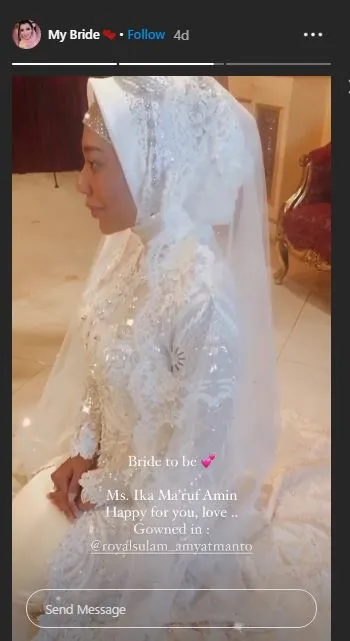 cucu maruf menikah © Instagram cucu maruf menikah © Instagram