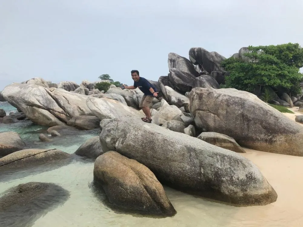 Spot foto di Pulau Lengkuas © 2020 brilio.net