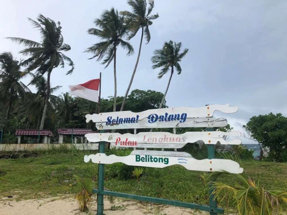 Spot foto di Pulau Lengkuas © 2020 brilio.net