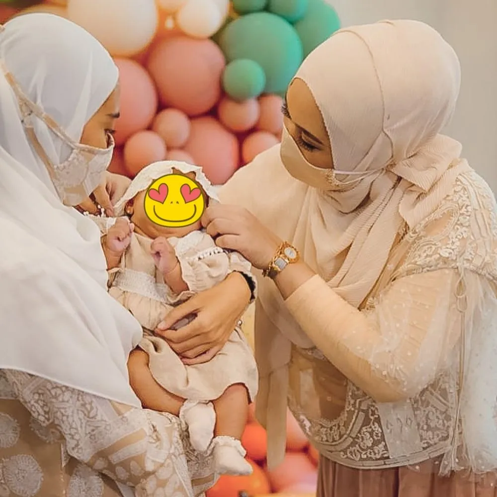 momen akikah baby rumi putri dian pelangi © Instagram momen akikah baby rumi putri dian pelangi © Instagram
