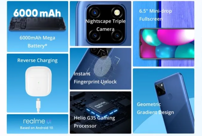 Spesifikasi Realme C12 © 2020 brilio.net