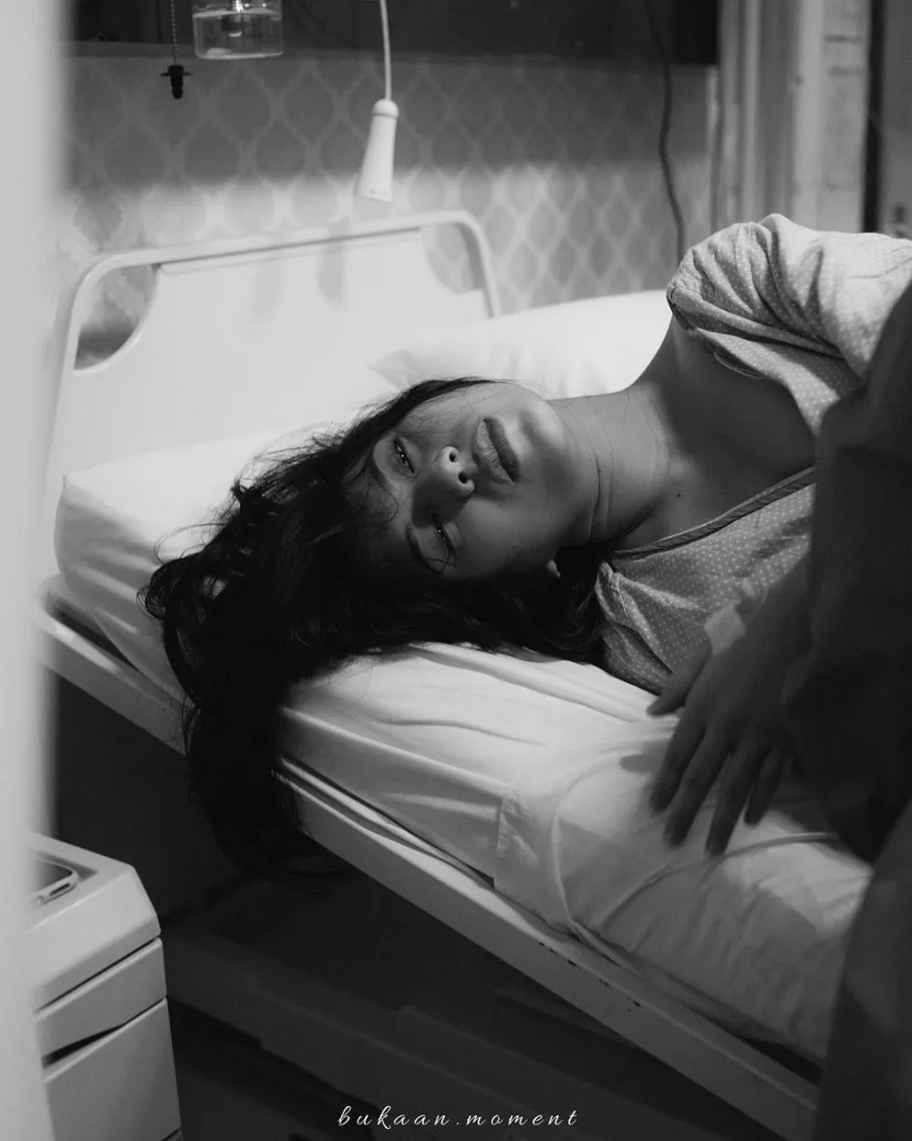 Momen persalinan Abel Cantika  © Instagram