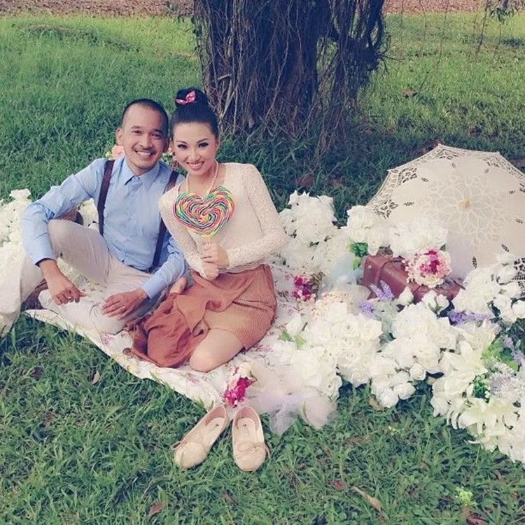 prewedding eks member cherrybelle © Instagram prewedding eks member cherrybelle © Instagram
