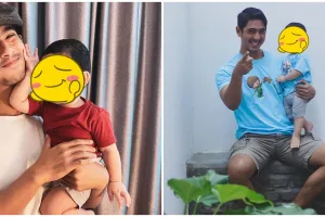 11 Potret Arya Saloka momong anak, bukti hot daddy
