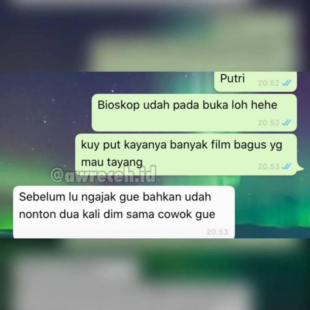 Balasan pedih chat PDKT berbagai sumber