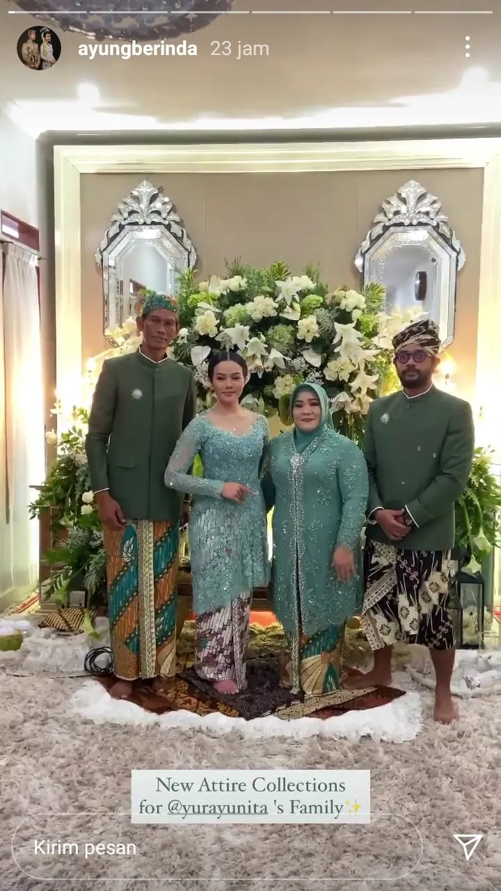 momen siraman yura yunita dan donne maula © Instagram