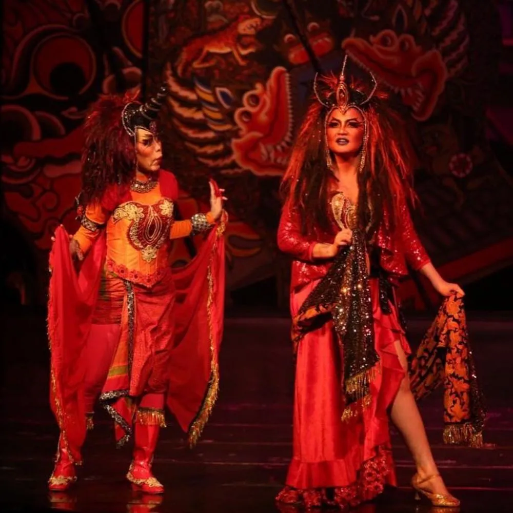 Cornelia Agatha saat main teater  Instagram