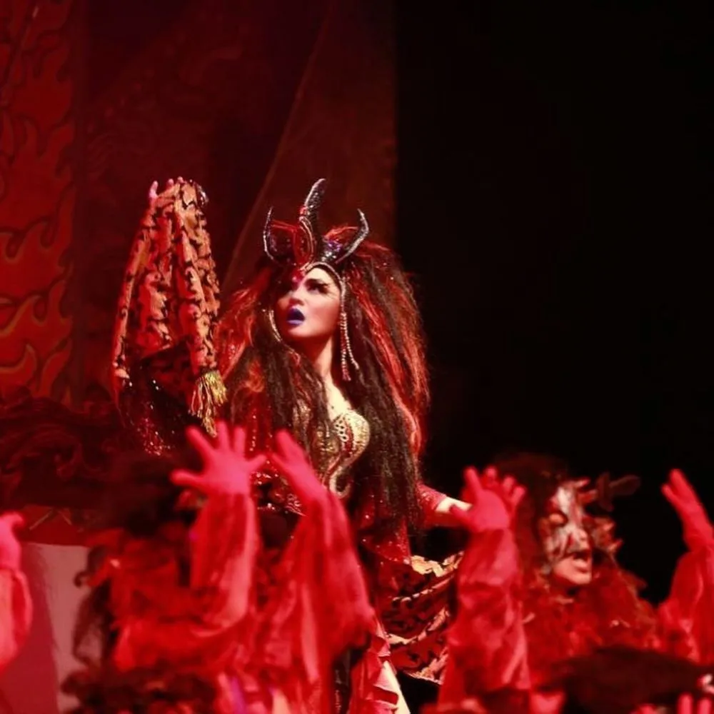 Cornelia Agatha saat main teater  Instagram