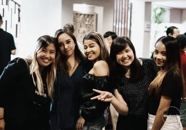 salmafina pelayanan di gereja © Instagram