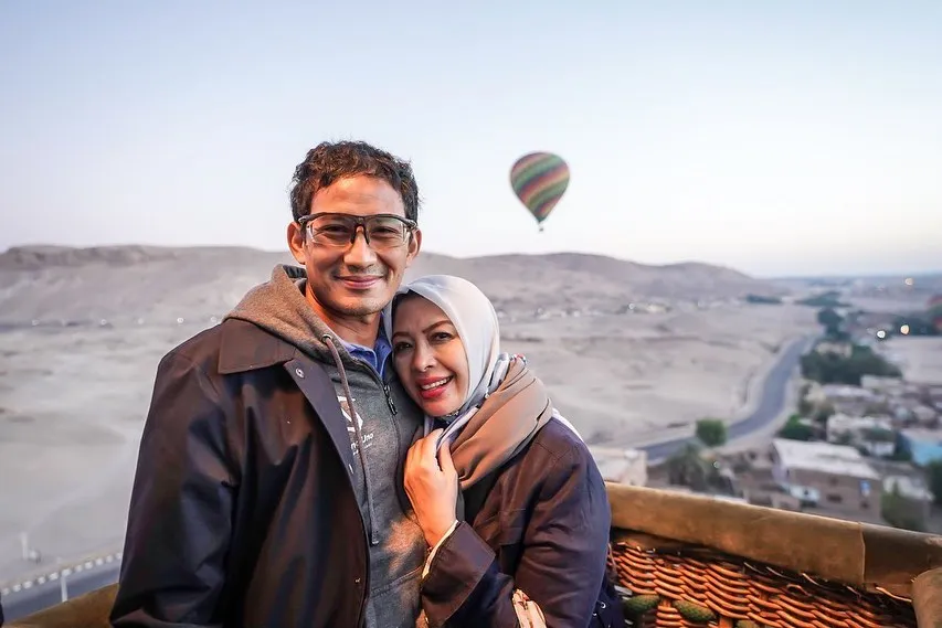 transformasi sandiaga uno © Instagram