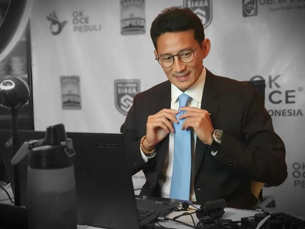 transformasi sandiaga uno © Instagram