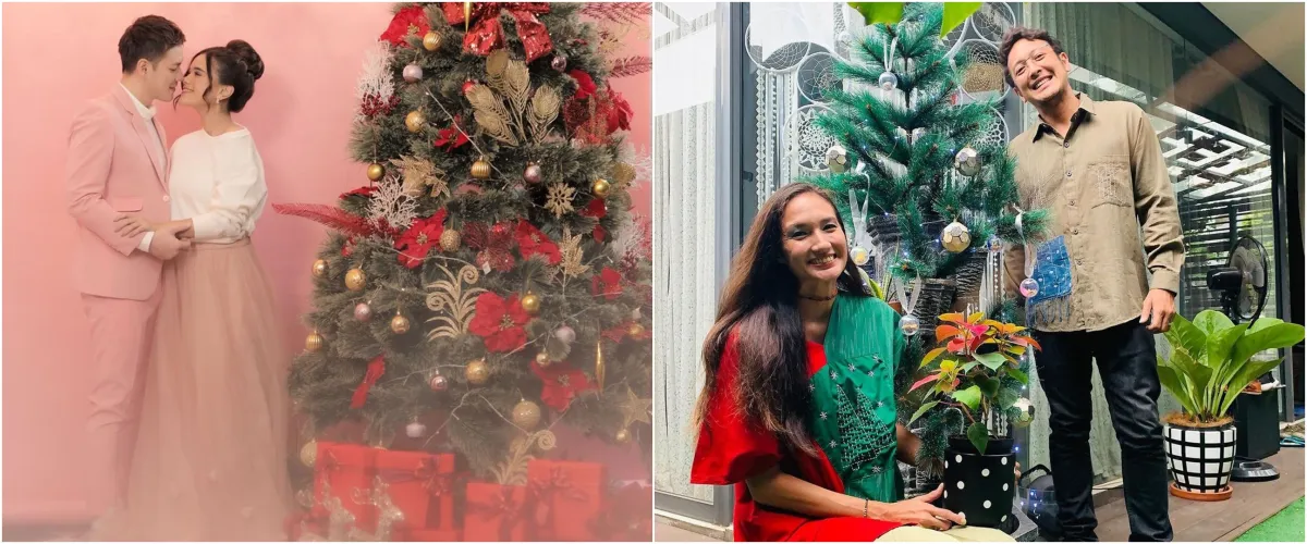 8 Pasangan seleb beda keyakinan rayakan Natal bersama, penuh toleransi