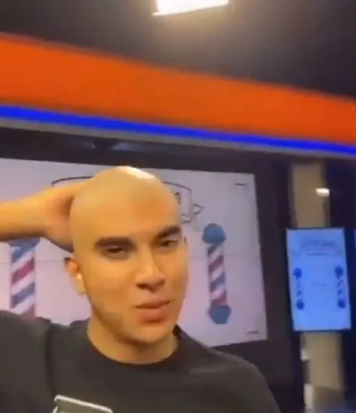 potret Syed Saddiq botak © Instagram